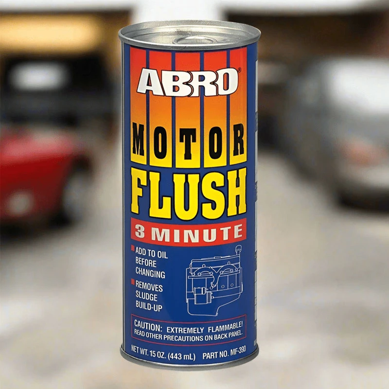 ABRO Engine Oil Motor Flush to Remove Sludge & Deposits in All Petrol & Diesel Car SUV- MF-390-443