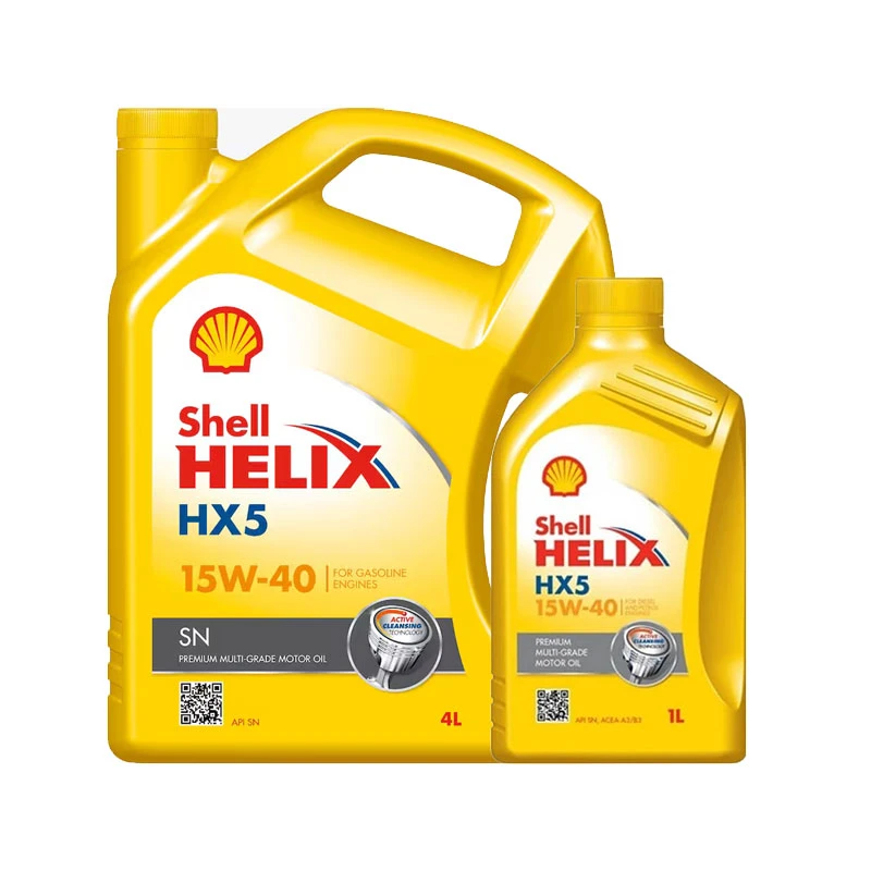 Shell Helix HX5 Engine Oil 1L/4L - 15W-40